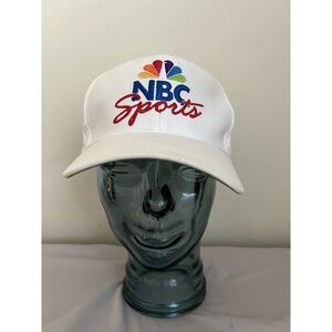 NBC Sports 4Head Embroidered Logo Adjustable Baseball Hat White OS Football